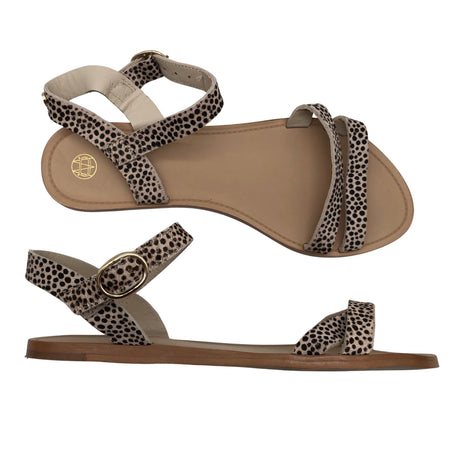 Naisten Massimo Dutti - Sandaalit, koko 37 - Beige ()
