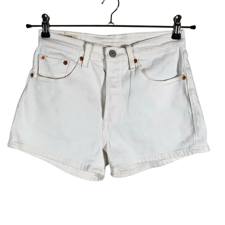 Naisten Levi's - Farkkushortsit, koko W27 - Luonnonvalkoinen ()