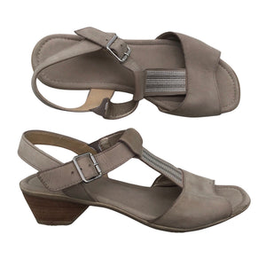 Naisten Gabor - Korolliset sandaalit, koko 37 - Beige (1)