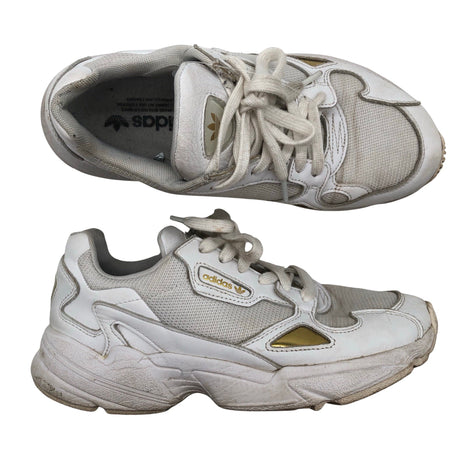 Naisten Adidas - Lenkkarit, koko 40 - Valkoinen ()