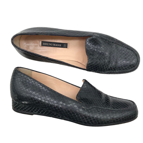 Naisten Bruno Magli - Loaferit, koko 36 - Musta ()