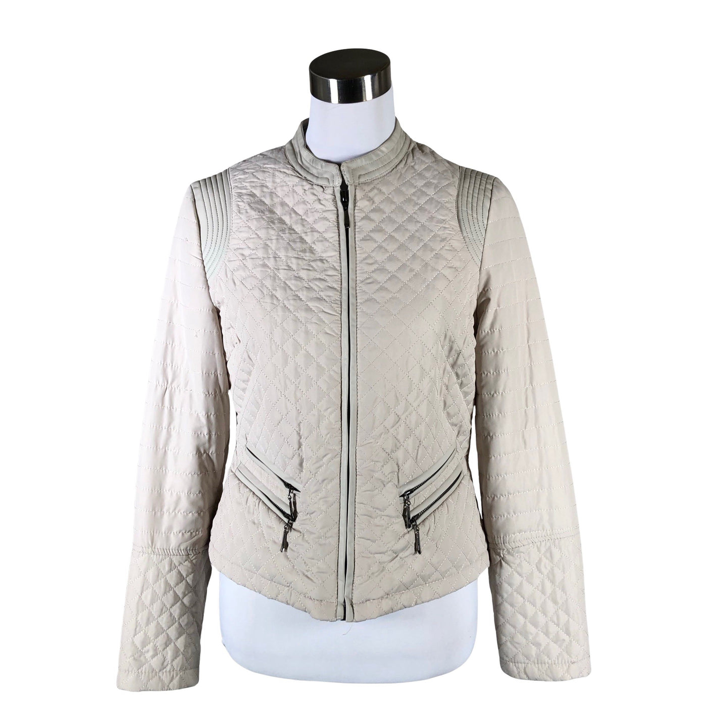 Naisten 2-Biz - Tikkitakki, koko 38 - Beige (1)