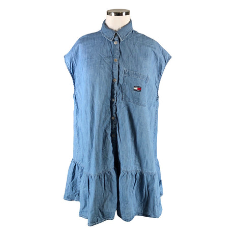 Naisten Tommy Jeans (Tommy Hilfiger) - Farkkumekko, koko 48 - Sininen ()