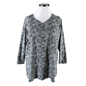 Unisex Virkkukoukkunen - Trikootunika, koko 42 -  (1)