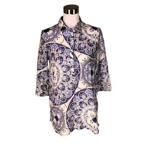 Naisten Voglia - Kangastunika, koko 36 - Sininen ()