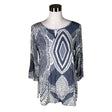 Naisten Voglia - Kangastunika, koko 38 - Sininen ()