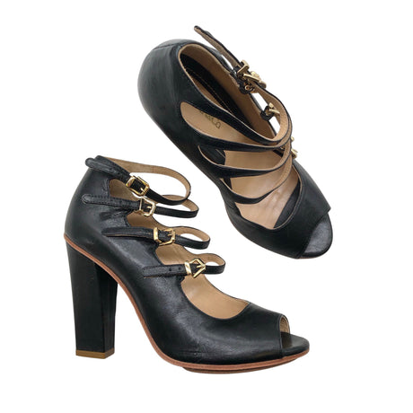 Naisten Max&Co - Avokärkiset korkokengät, koko 36 - Musta ()