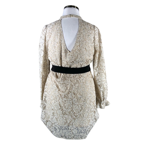 Naisten Bruuns Bazaar - Juhlamekko, koko 42 - Beige (2)