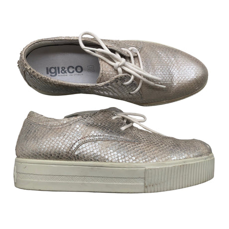 Naisten Igi&Co - Tennarit, koko 37 - Beige ()