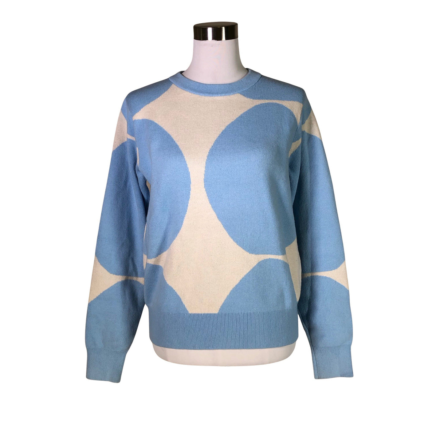 Naisten Marimekko - Neulepaita, koko 38 - Vaaleansininen (1)