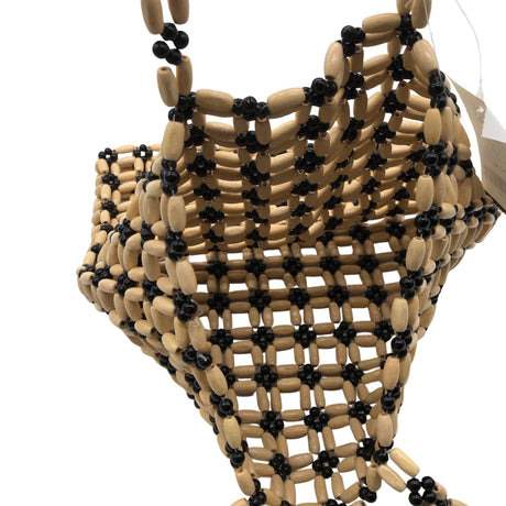 Naisten Handmade - Käsilaukku, koko Midi - Beige (2)