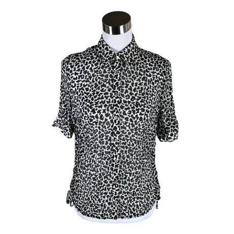 Naisten Frank Walder - Lyhythihainen pusero, koko 40 - Musta ()