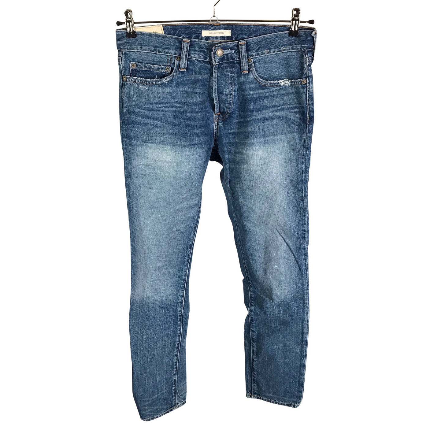 Miesten Abercrombie&Fitch - Farkut, koko W29 - Sininen (1)