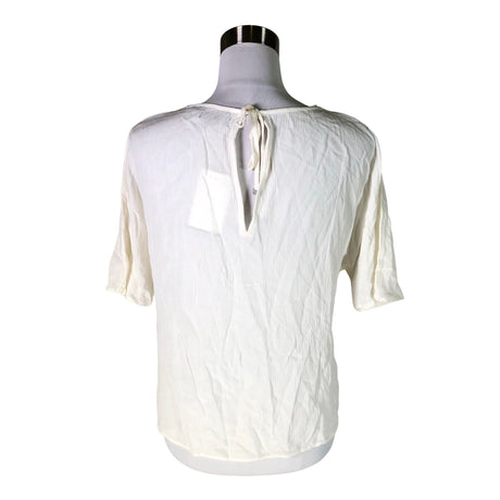 Naisten Superdry - Lyhythihainen pusero, koko 38 - Luonnonvalkoinen (2)