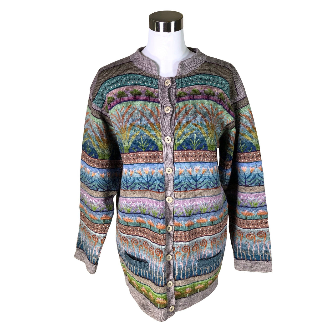 Unisex Handmade - Neuletakki, koko 40 -  (1)