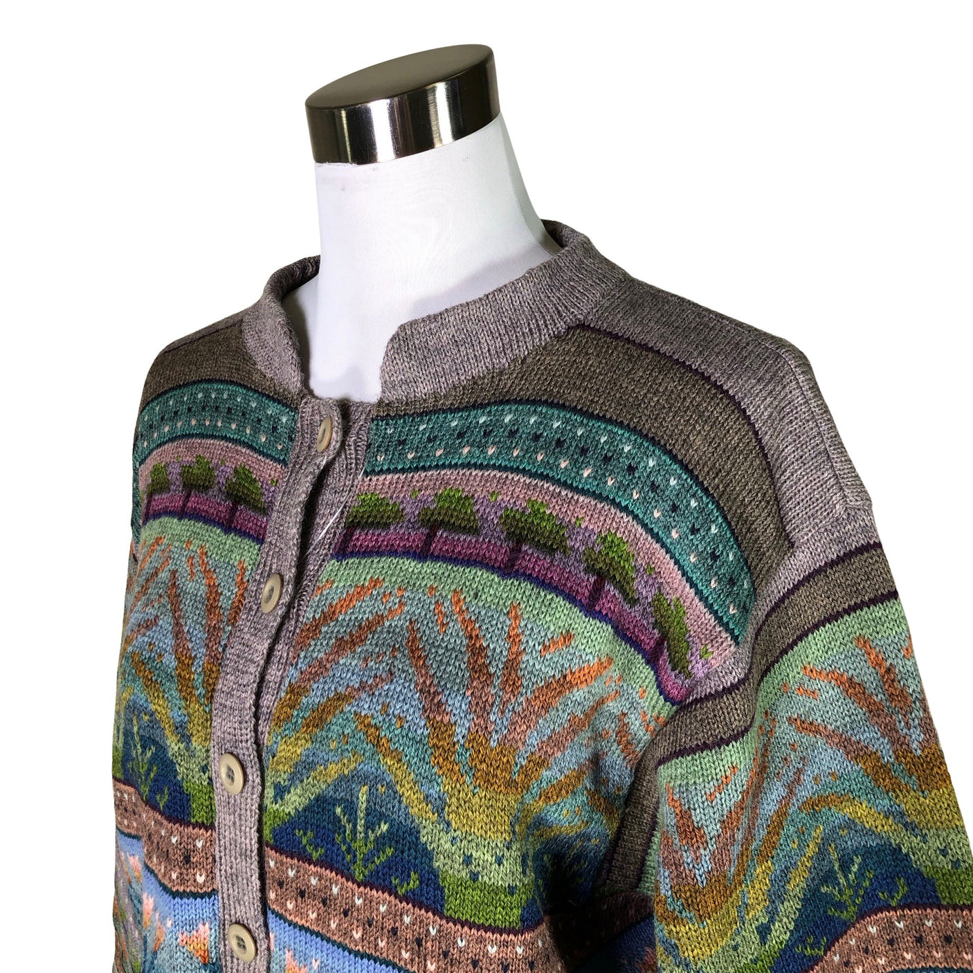 Unisex Handmade - Neuletakki, koko 40 -  (3)