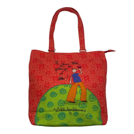 Unisex Virkkukoukkunen - Matkakassi, koko Maxi -  ()