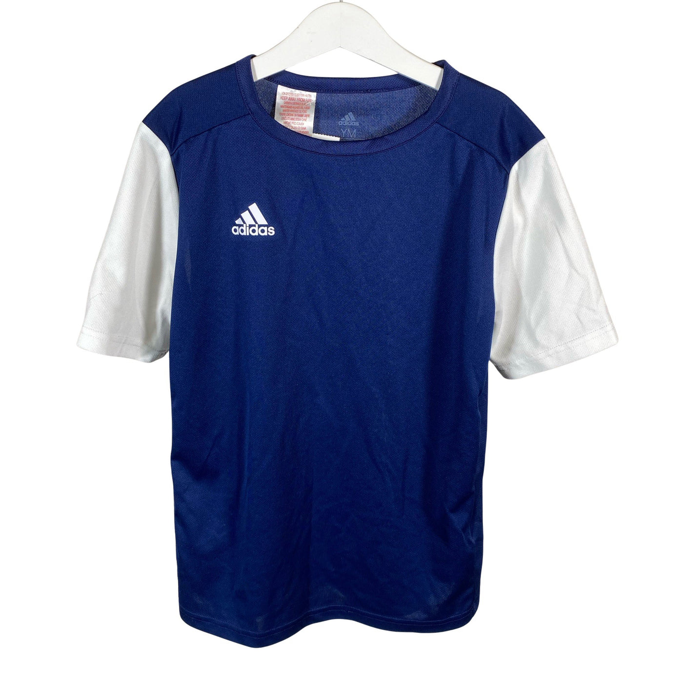 Unisex Adidas - Urheilupaita, lyhyet hihat, koko 146 - 152 - Sininen (1)
