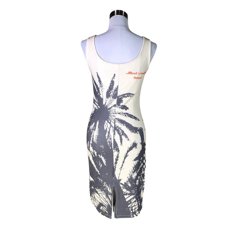 Naisten Desigual - Trikoomekko, koko 36 - Luonnonvalkoinen (2)