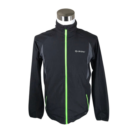 Miesten Soc - Urheilutakki, koko S - Musta ()