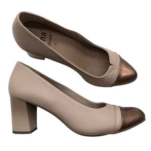 Naisten Jana - Korkokengät, koko 40 - Beige (1)
