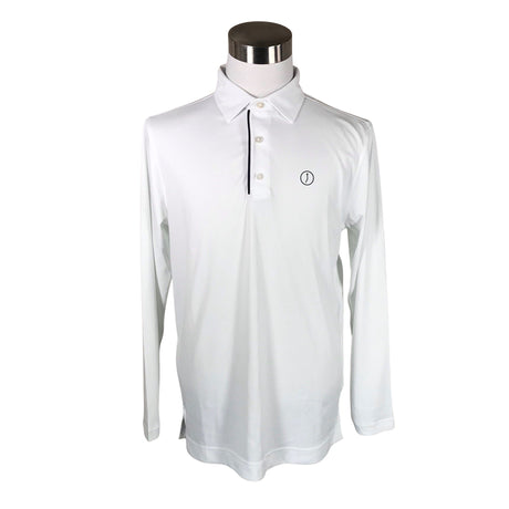 Miesten FootJoy - Urheilupaita, pitkät hihat, koko M - Valkoinen ()