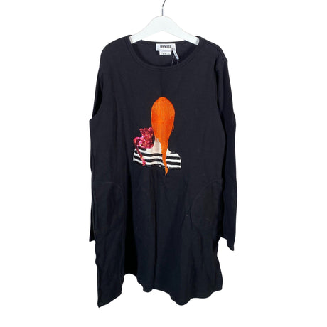 Tyttöjen Sonia Rykiel - Trikoomekko, koko 146 - 152 - Musta ()