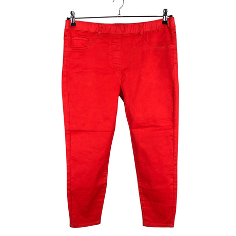 Naisten Your Face - Farkkuleggingsit, koko 42 - Punainen ()