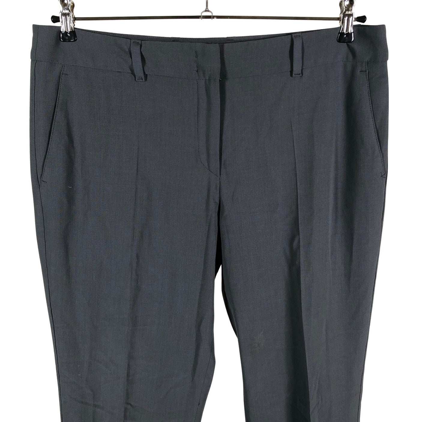 Naisten Armani Collezioni - Suorat housut, koko 44 - Harmaa (2)