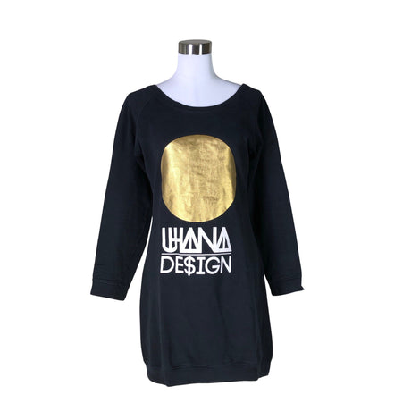 Naisten Uhana Design - Collegetunika, koko 36 - Musta ()