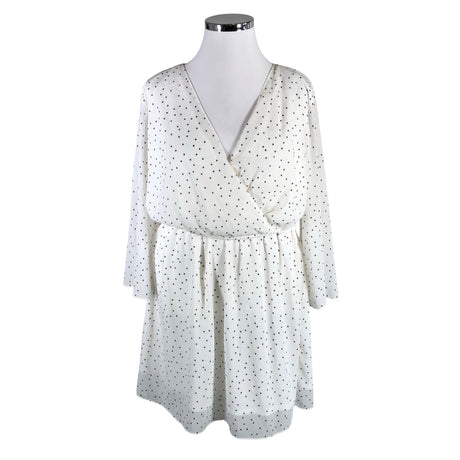 Naisten H&M Mama - Sifonkimekko, koko 42 - Valkoinen ()