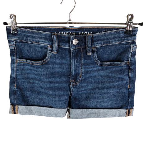 Naisten American Eagle - Farkkushortsit, koko 36 - Sininen ()