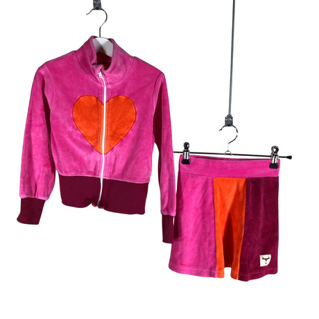 Tyttöjen me&i - Svetari, koko 110 - 116 - Pinkki ()