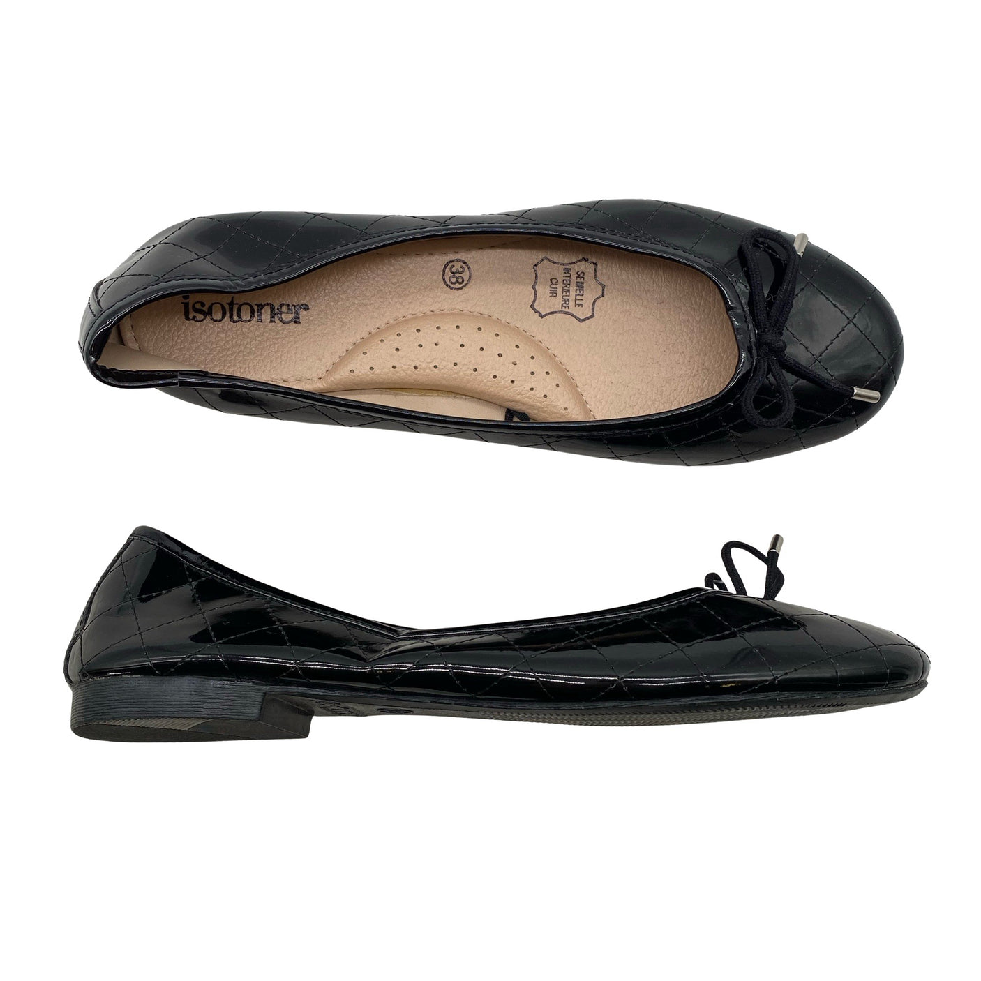 Unisex Isotoner - Ballerinat, koko 38 -  (1)