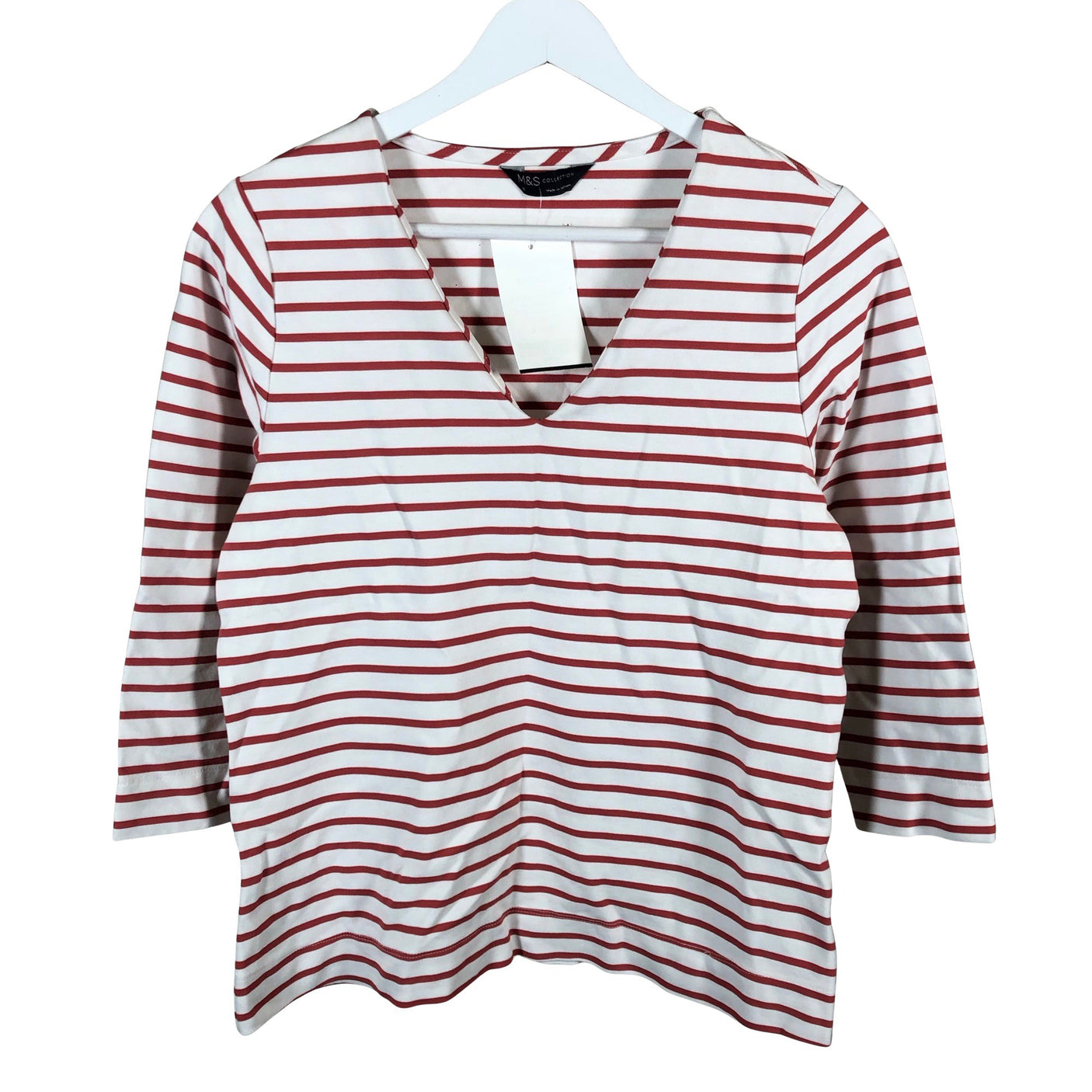 Naisten Marks&Spencer - Trikoopaita, koko 38 - Valkoinen (1)