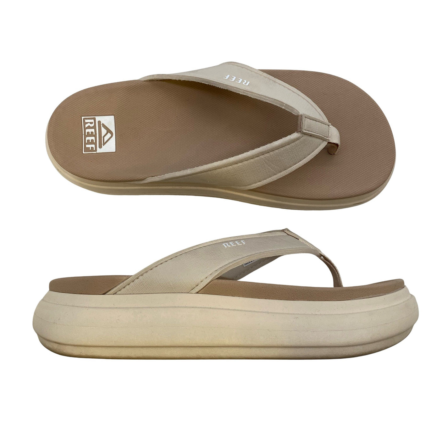 Naisten Reef - Sandaalit, koko 40 - Beige (1)
