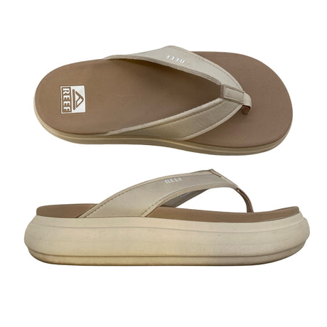 Naisten Reef - Sandaalit, koko 40 - Beige ()