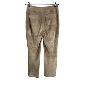 Naisten Betty Barclay - Nahkahousut, koko 38 - Beige (2)