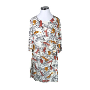 Naisten Ouì - Trikoomekko, koko 46 - Beige (1)