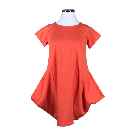 Naisten Papu - Trikoomekko, koko 42 - Oranssi ()