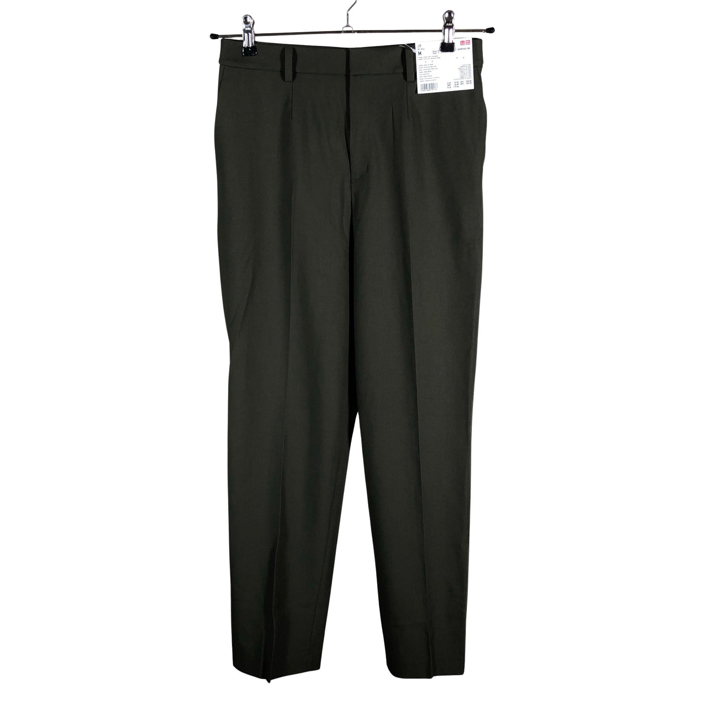 Naisten Uniqlo - Suorat housut, koko 38 - Vihreä (1)
