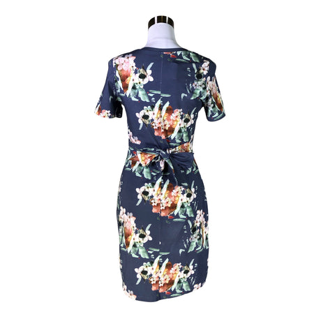 Naisten Kaiko - Trikoomekko, koko 34 - Sininen (2)