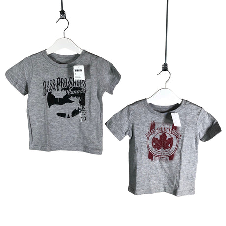 Unisex Bass - T-paita, koko 86 - 92 - Harmaa ()