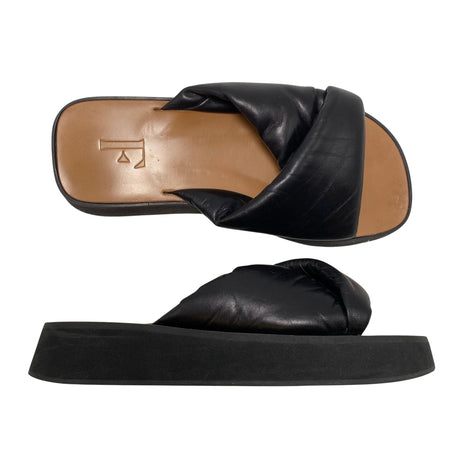 Naisten Flattered - Sandaalit, koko 38 - Musta ()