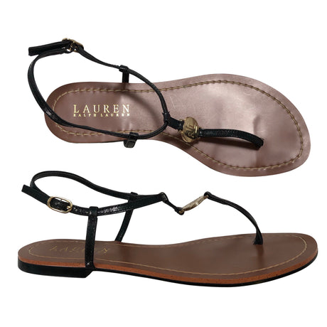 Naisten Lauren Ralph Lauren - Sandaalit, koko 36 - Musta ()