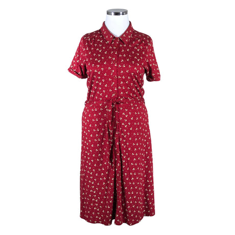 Naisten King Louie - Trikoomekko, koko 42 - Viininpunainen ()