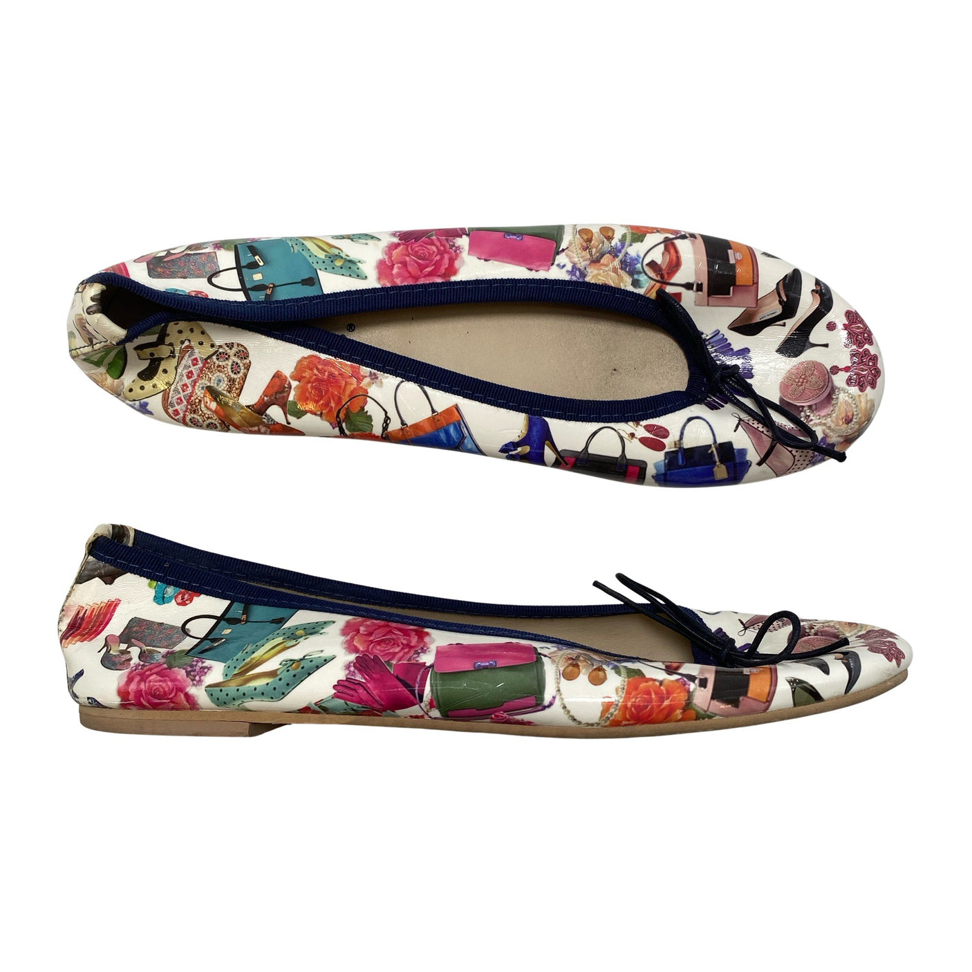 Naisten Zona Centro - Ballerinat, koko 40 - Valkoinen (1)