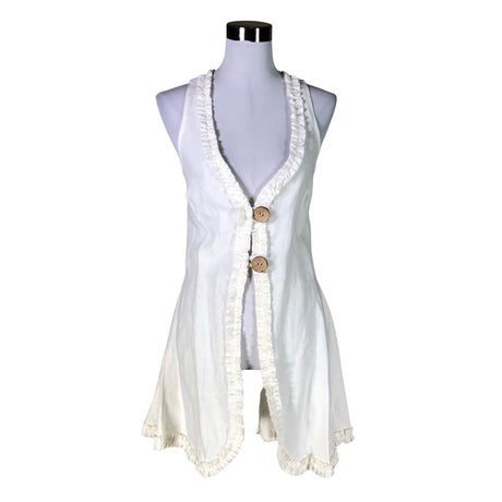 Naisten Bypias - Liivi, koko 36 - Luonnonvalkoinen ()