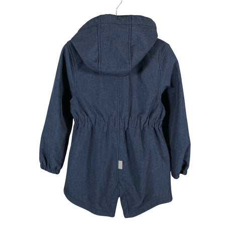 Tyttöjen Name It - Softshell-takki, koko 116 - 122 - Sininen (2)