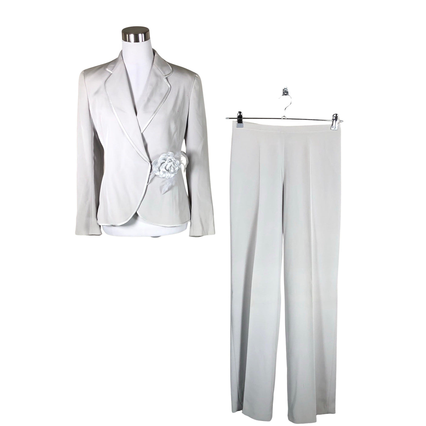 Naisten MaxMara - Juhlajakku, koko 34 - Harmaa (1)